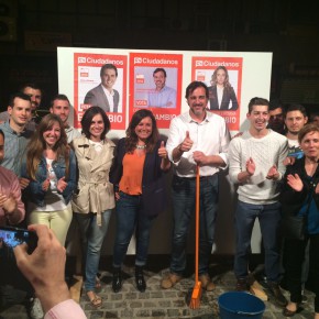 Ciudadanos inicia la campaña con una fiesta joven Ciudadanos inicia la campaña con una fiesta joven